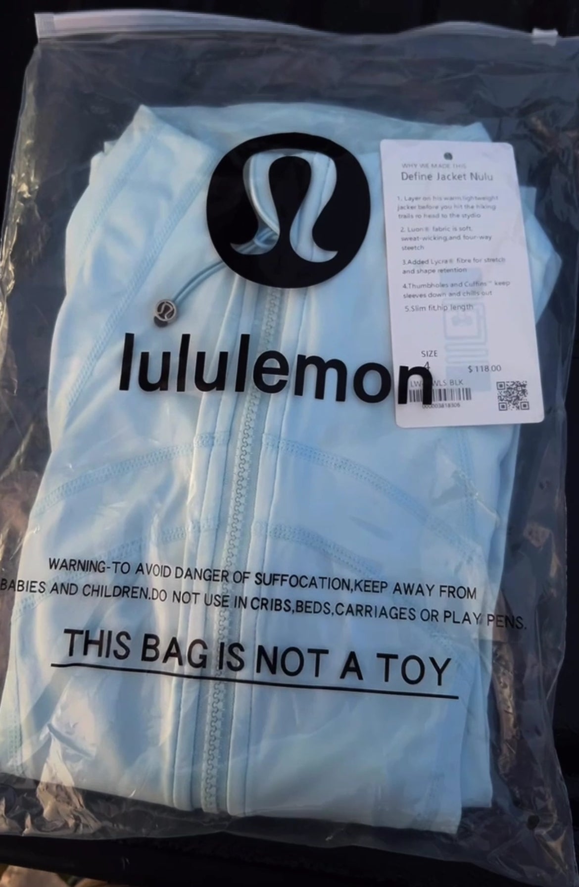 Pre-Order Lululemon jacket