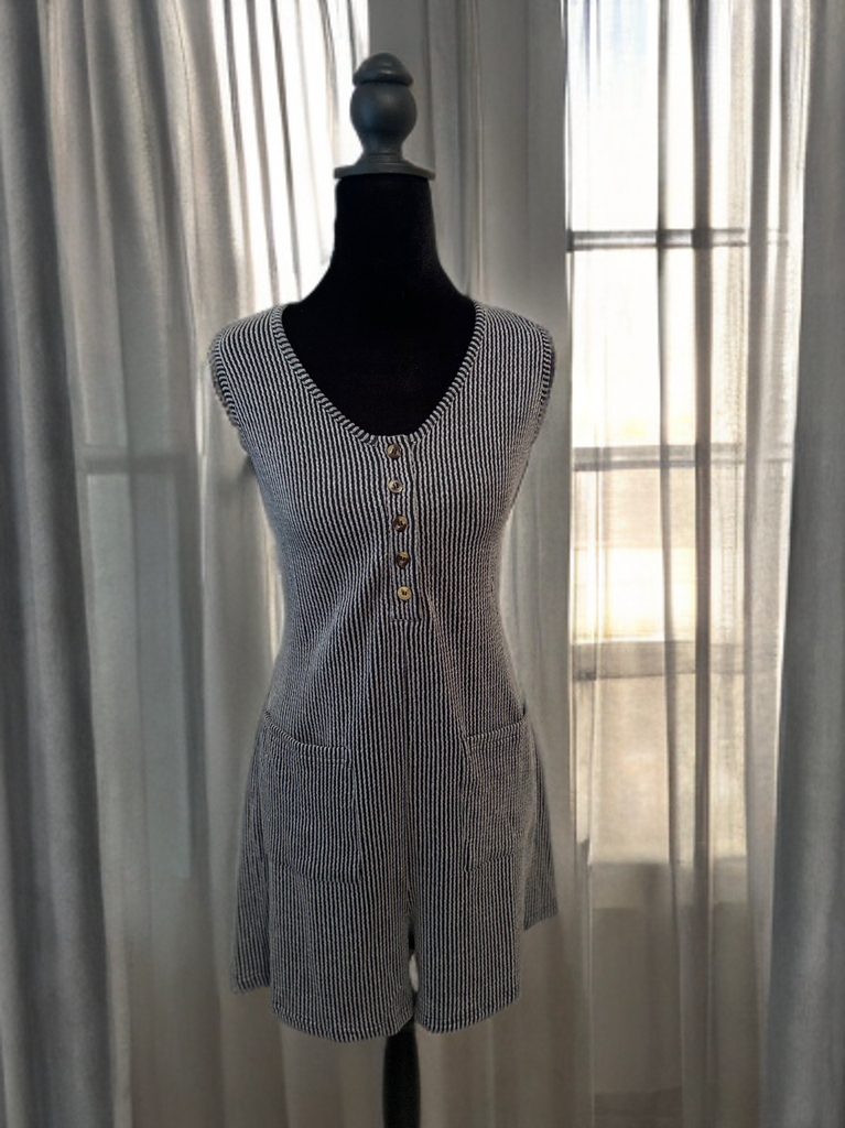 grey romper