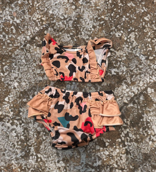leopard bathing suit